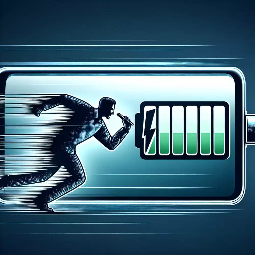 rychlé vybíjení mobilu