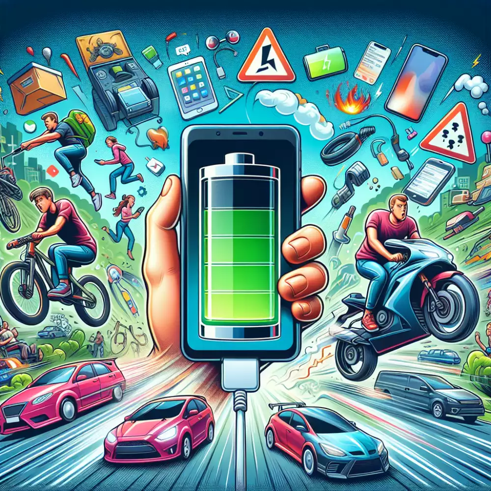 rychlé vybíjení mobilu