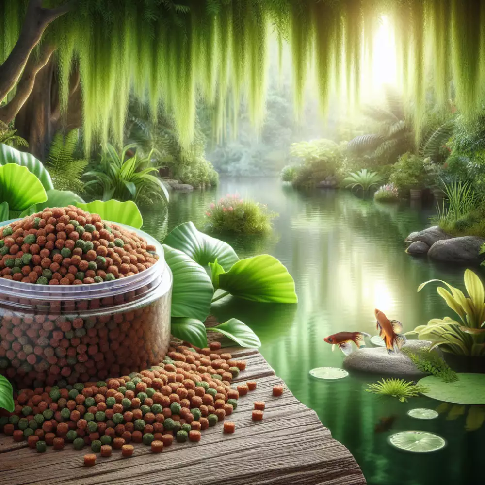 krmení pro jezírkové ryby