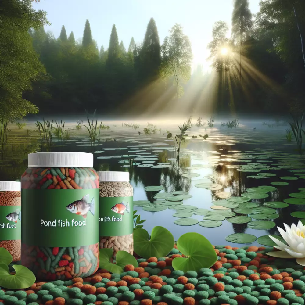 krmení pro jezírkové ryby