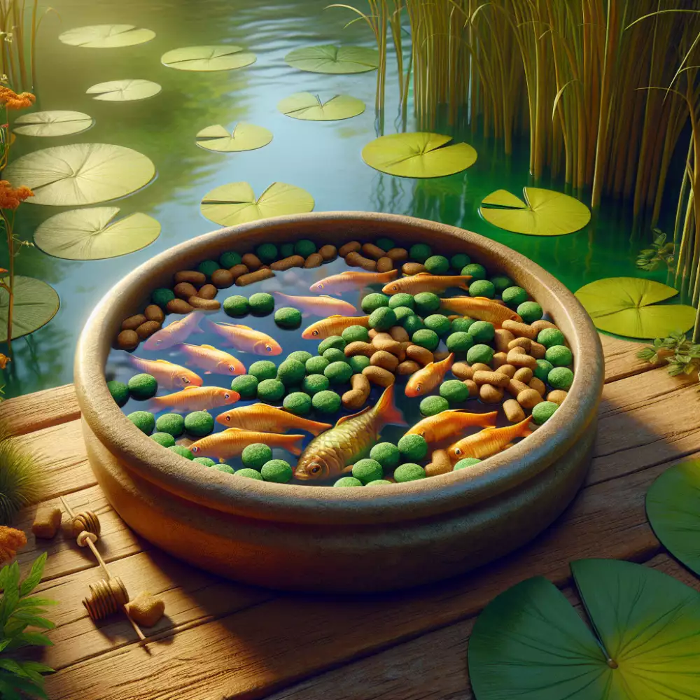 Krmení Pro Jezírkové Ryby