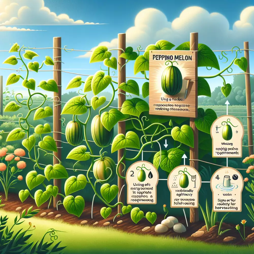 Meloun Pepino Pěstování