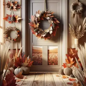 Podzimní Věnce Na Dveře