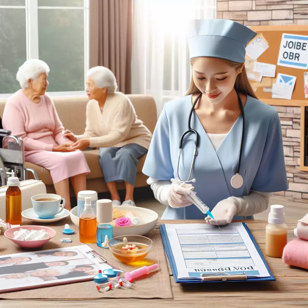 Práce Pečovatelky V Domově Důchodců