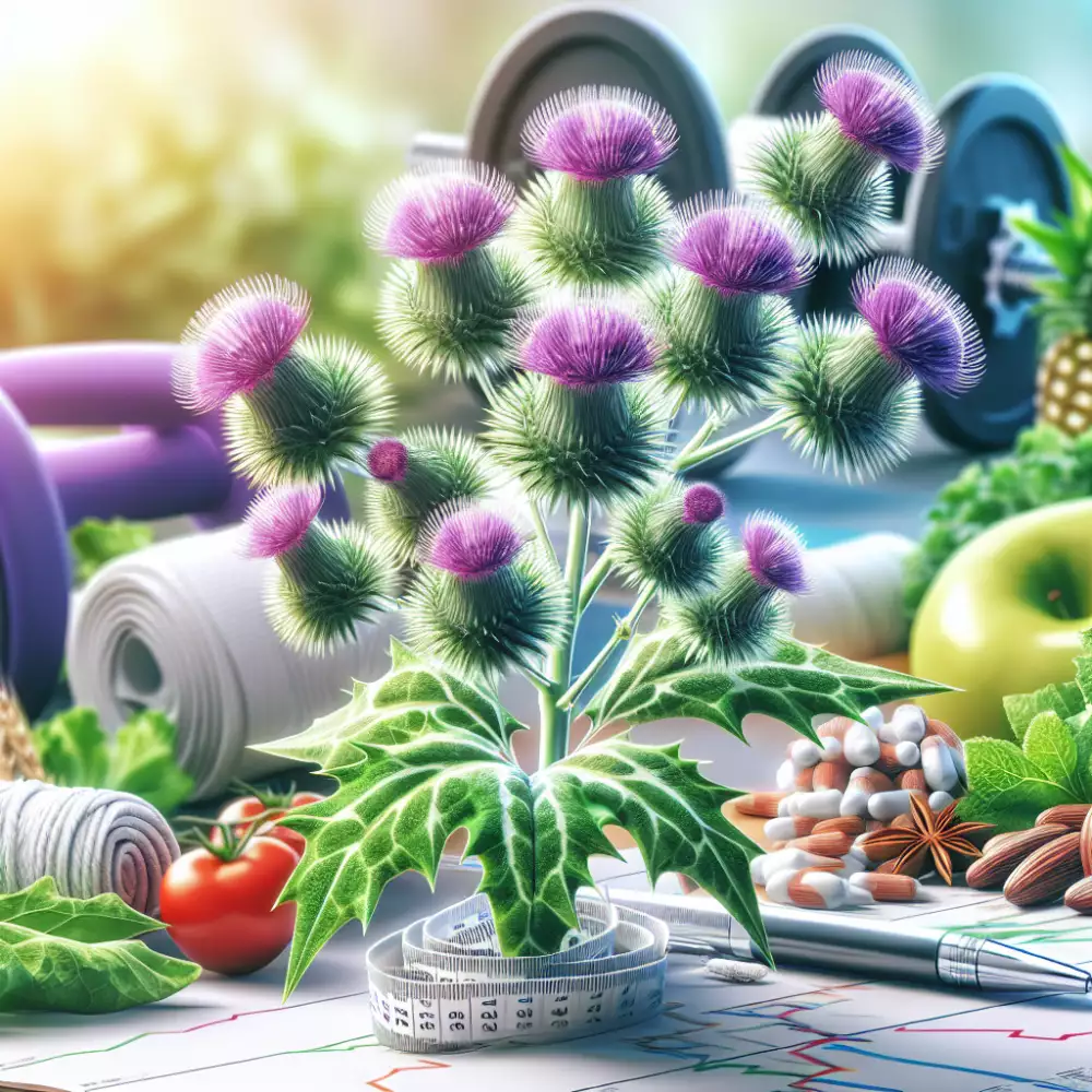 ostropestřec na hubnutí