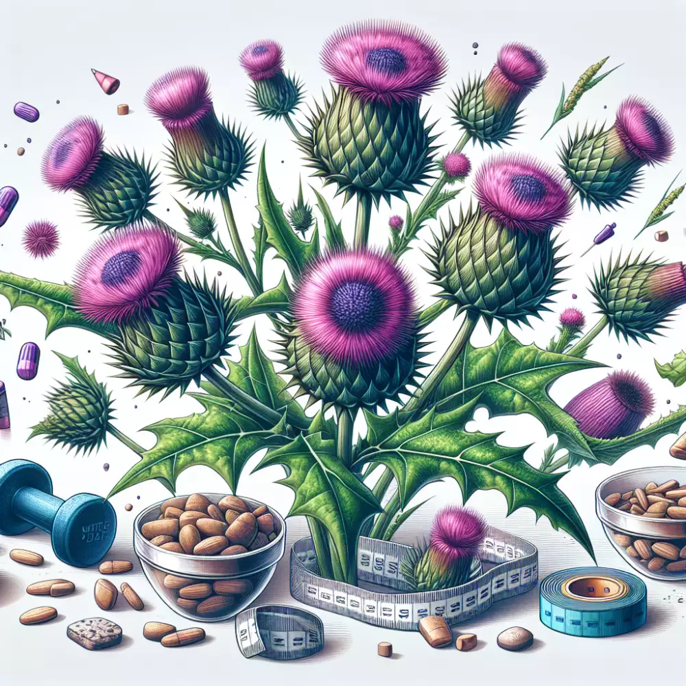 ostropestřec na hubnutí