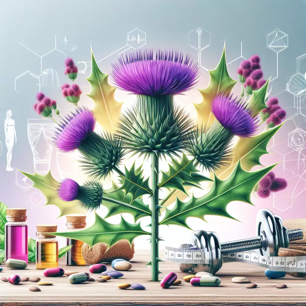 ostropestřec na hubnutí