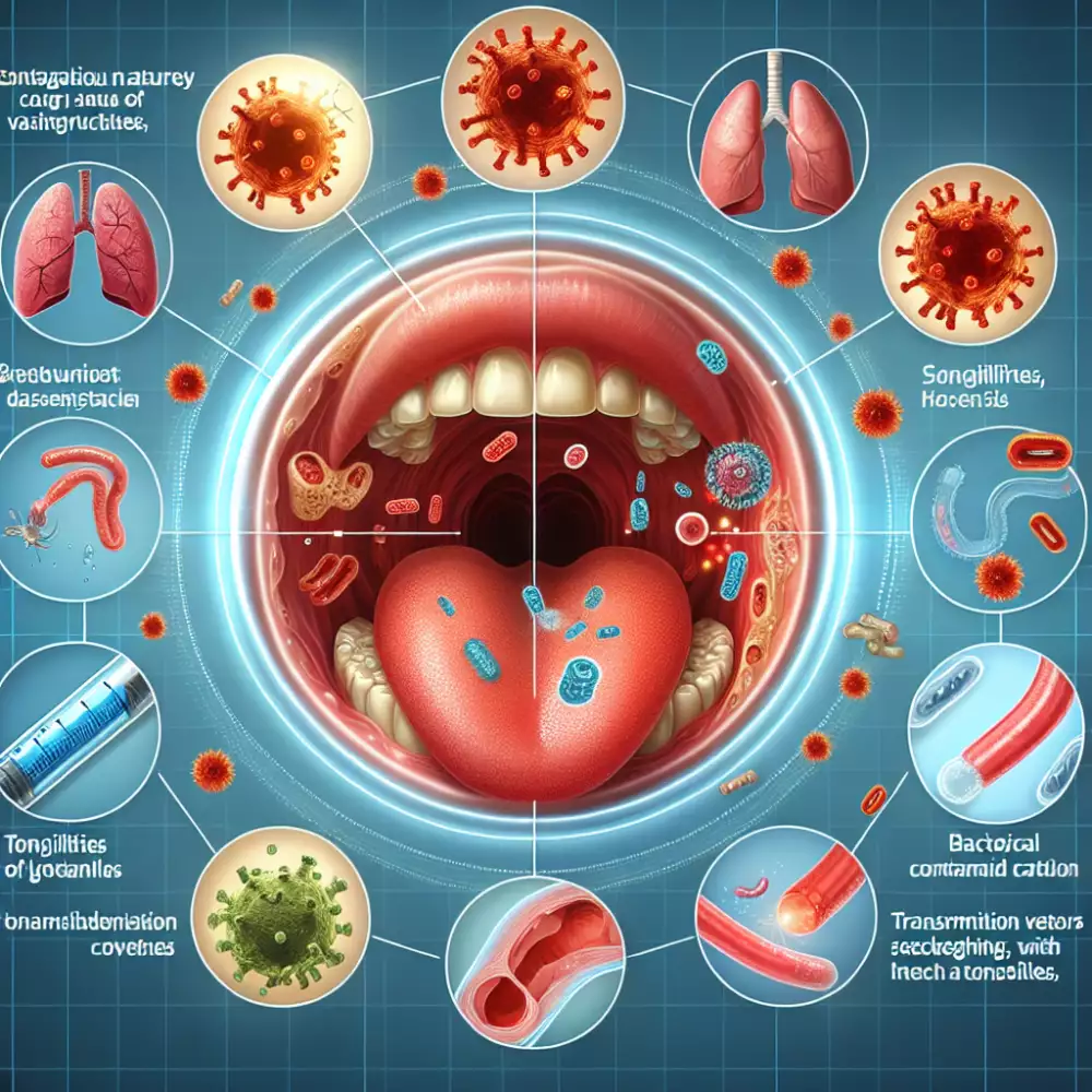 je angína nakažlivá