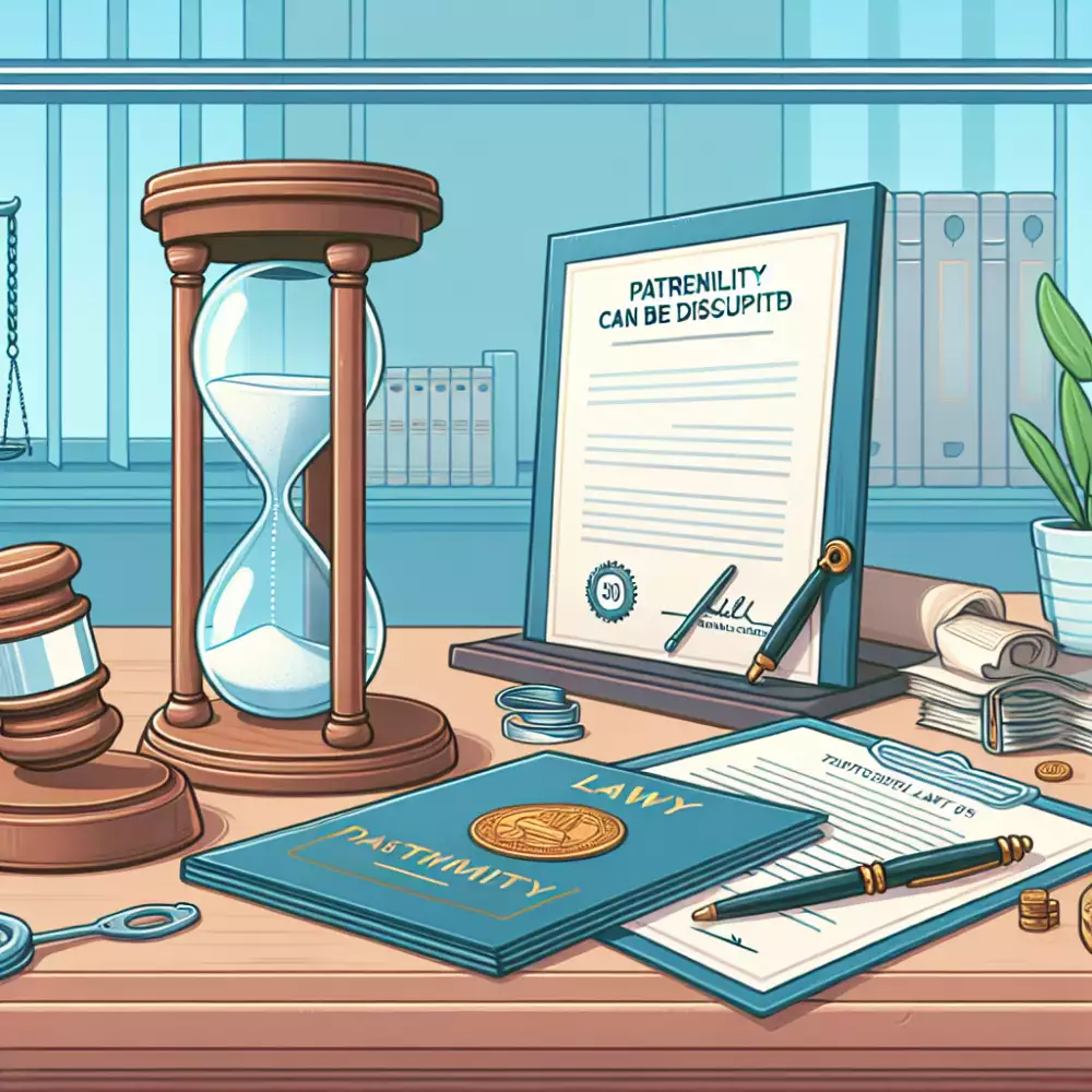 popření otcovství lhůta